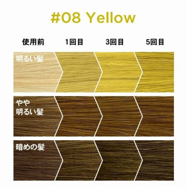 画像2: 【在庫限り大特価】*ILOA Hair Color Supplement イロア カラーシャンプー yellow イエロー  185ml  (2)