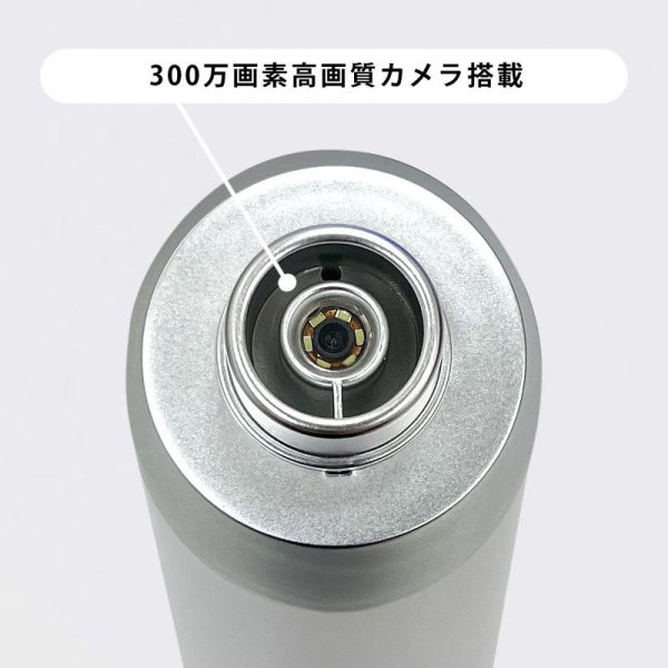 画像5: KEANA SUCTION MITESU ケアナサクション ミテス(グレー) 毛穴のお手入れ 角栓除去 カメラ付 (5)