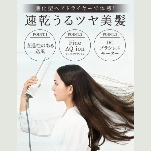 画像2: BISARA STICK スティック型ドライヤー ブラック (2)